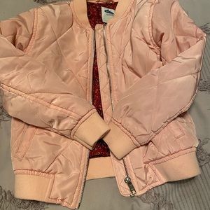 Girl bomber jacket